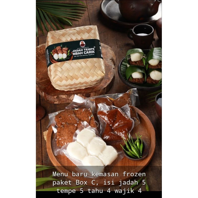 

Jadah Tempe Mbah Carik Paket Frozen A, B, dan C