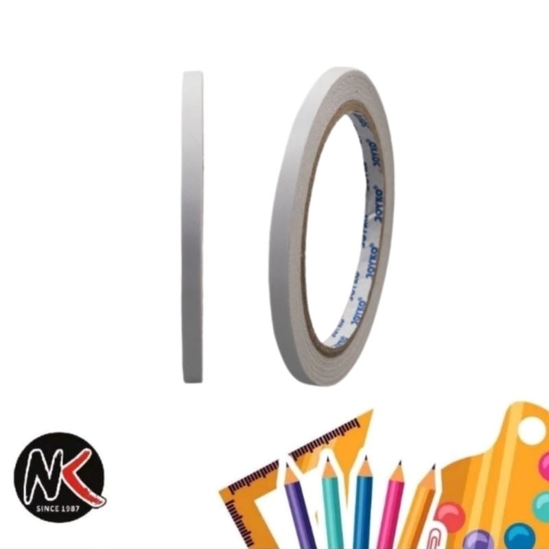 

Double Tape JOYKO 1/4 inch (6 mm) / Double side tape / perekat double