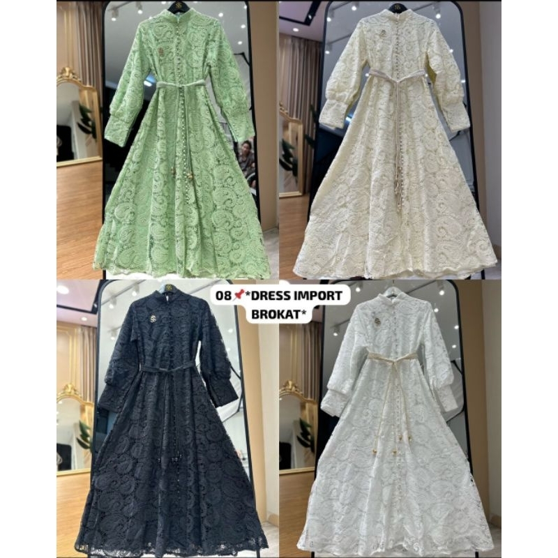 Dress Import Brokat by Shellasaukia