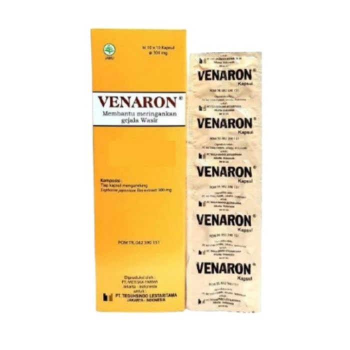 Venaron / Obat Wasir per strip