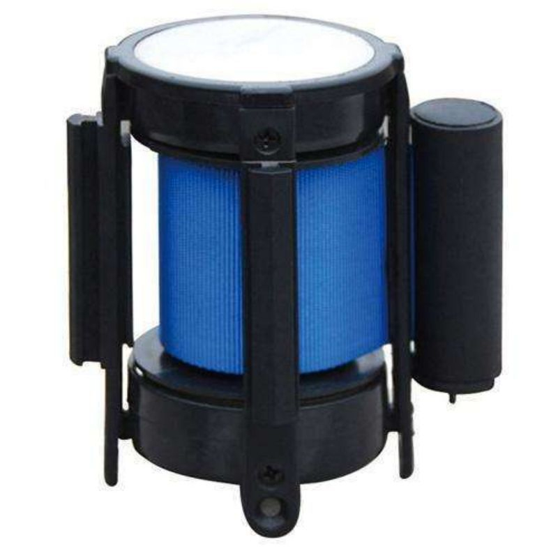 

200Cm Kepala Tiang Antrian Tali Pembatas Antrian Kepala Pita Roll Untuk Tiang Antrian Bank