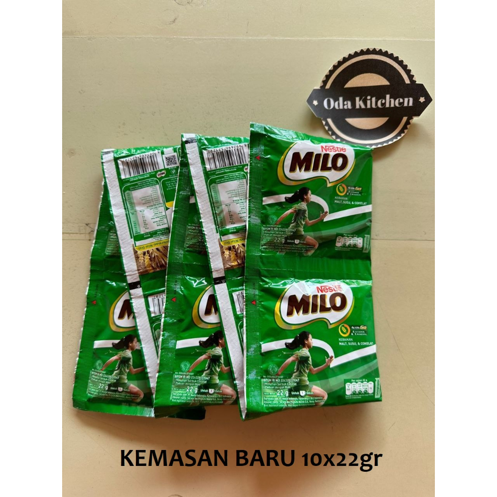 

MILO ACTIVE-GO RENCENG RENTENG 10x22gr SUSU BUBUK MILO