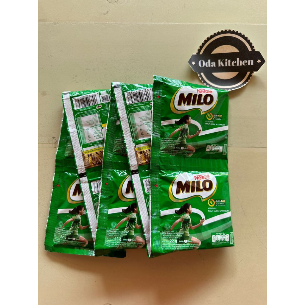 

SUSU MILO HEALTHY DRINK ACTIV GO RENCENG ISI 10X22gr KEMASAN BARU