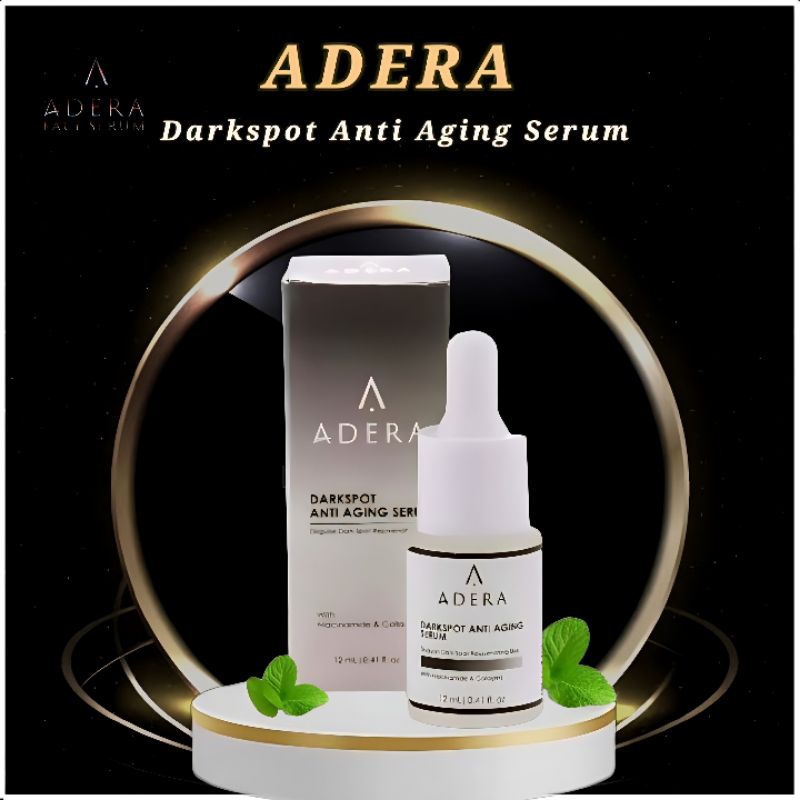 Adera Darkspot Anti Aging Serum Membantu Atasi Flek Hitam Dan Jerawat Membandel