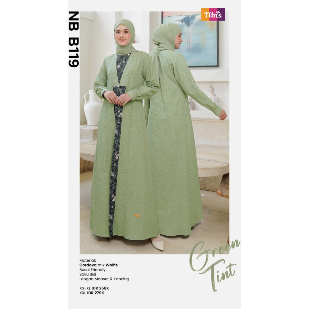 NIBRAS GAMIS NB B119 TERBARU 2023