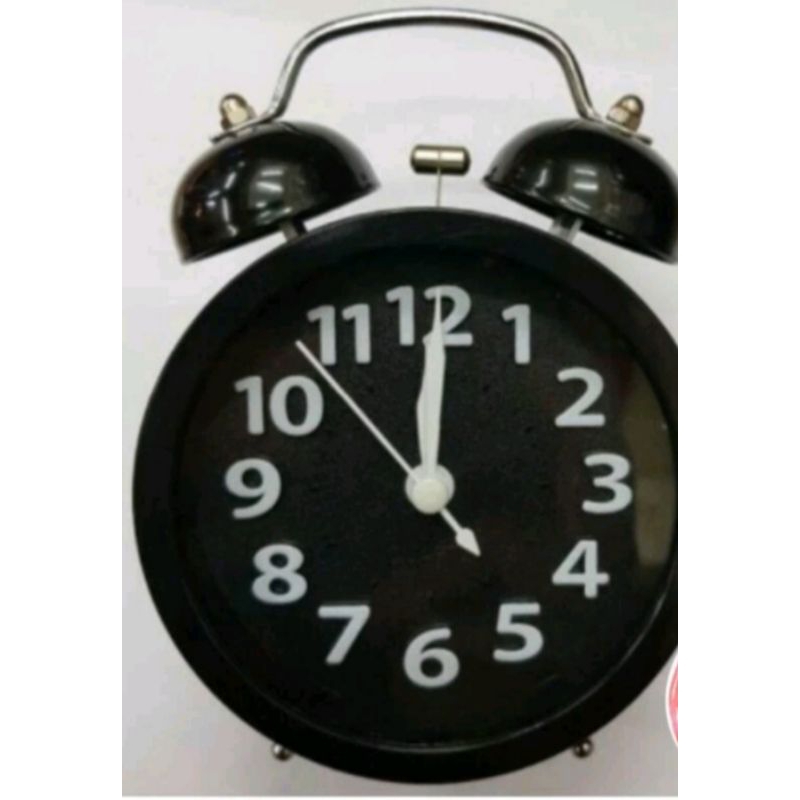 MURAH-Jam Alarm Weker Original/Jam  Angka Timbul/Dekorasi Meja Weker