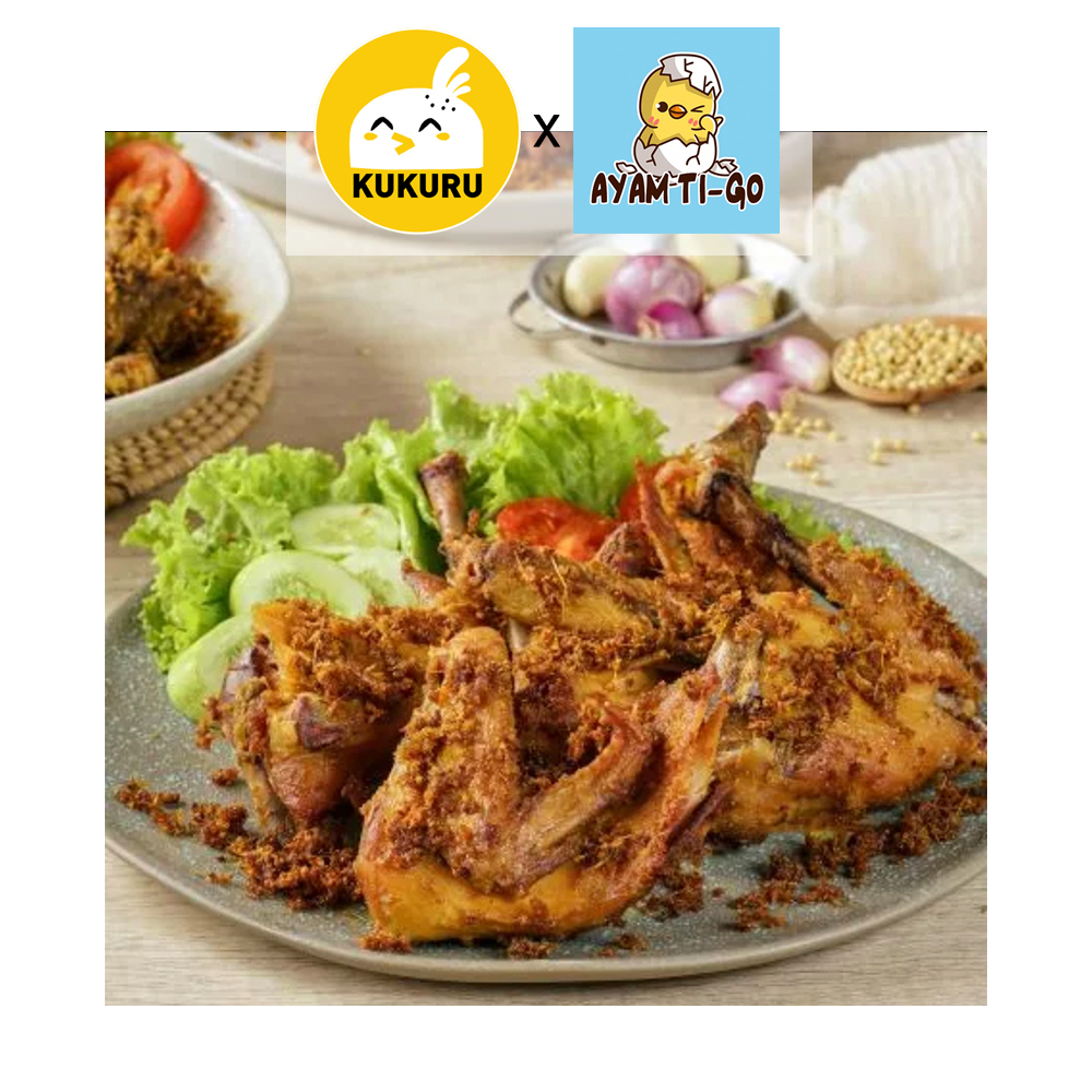 

AYAM TI-GO / AYAM GORENG KREMES FROZEN TINGGAL GORENG