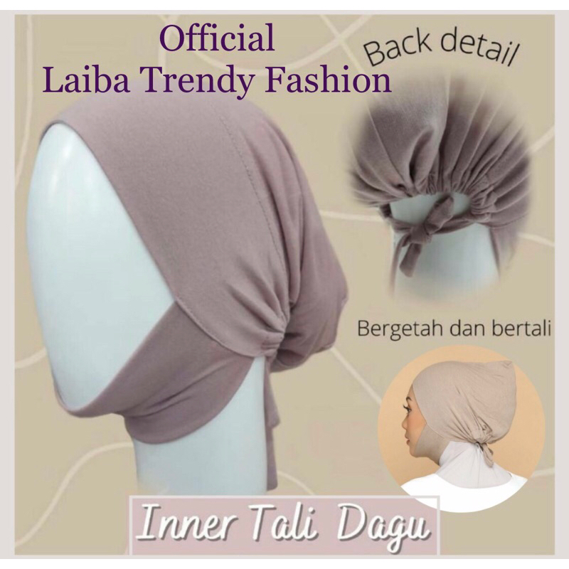 CEPUT TALI DAGU DUBAI | INNER HIJAB BERSAMA TALI DAGU Export Quality