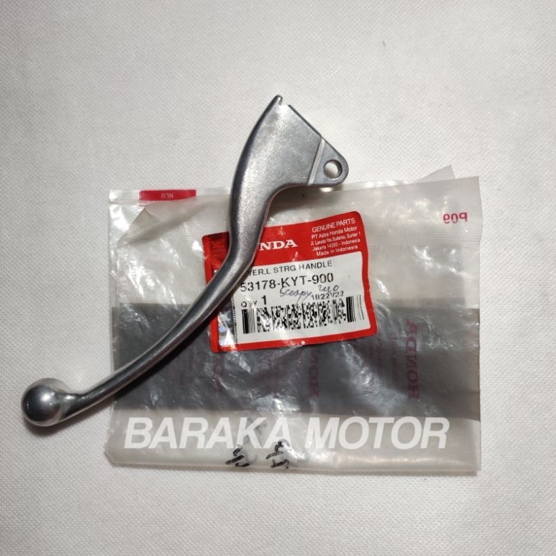 Handle Rem Kiri (Lever L Steering Handle) Honda Scoopy Fi/ Scoopy Karburator Original AHM