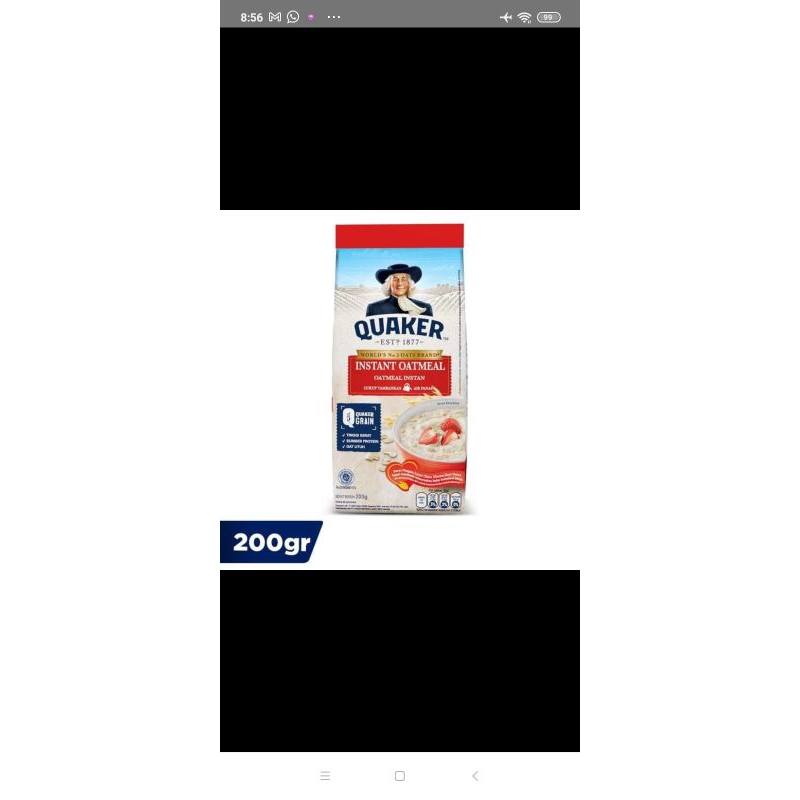 

quaker instant oatmeal red