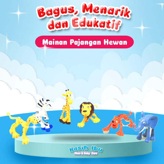 Mainan Figure Set Binatang Karet Mainan Binatang Mainan Karet Binatang Mainan Pajangan
