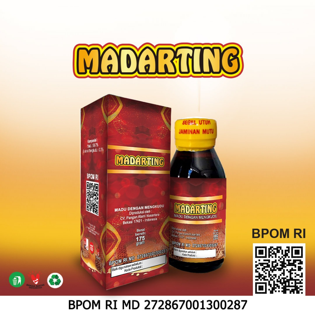 

Madu Madarting Ath-Thoifah 175 gr Obat Herbal Alami Hipertensi Darah Tinggi