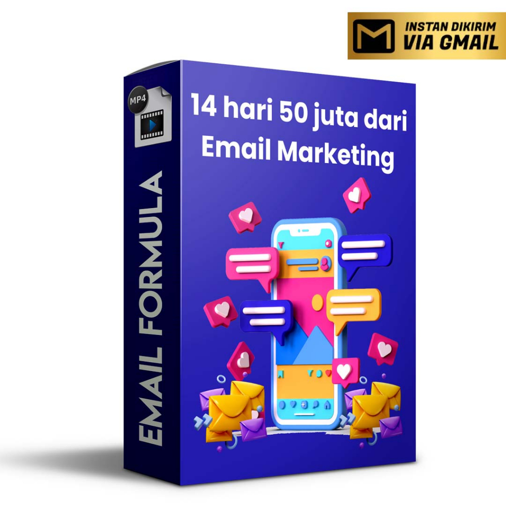 58 Video Tutorial Email Formula | 14 hari 50 juta dari email marketing