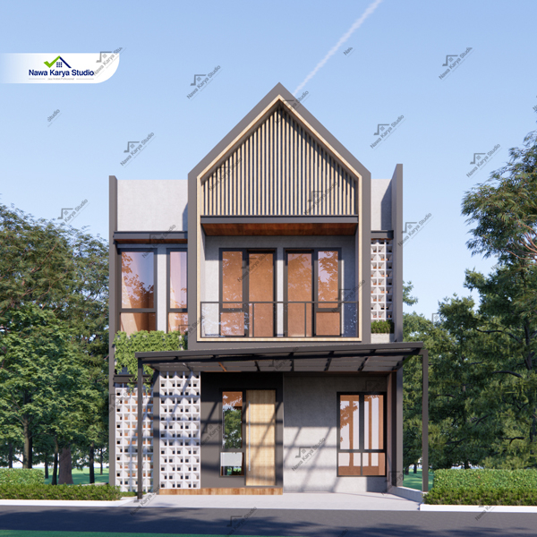 Jual Desain Rumah Industrial