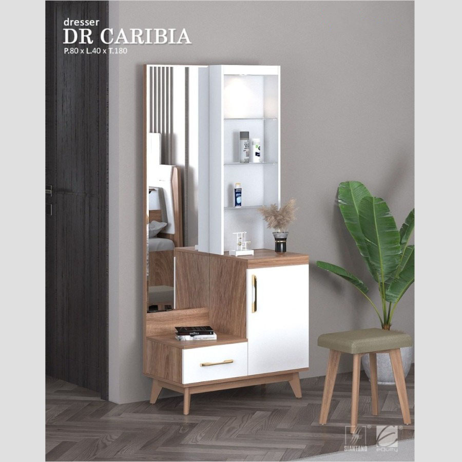 Meja Rias Meja Make up Rak Rias DR CARIBIA Siantano