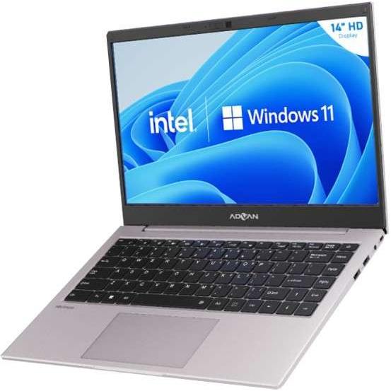 Advan Soulmate Laptop Celeron N4020 4GB 128GB/+256GB SSD