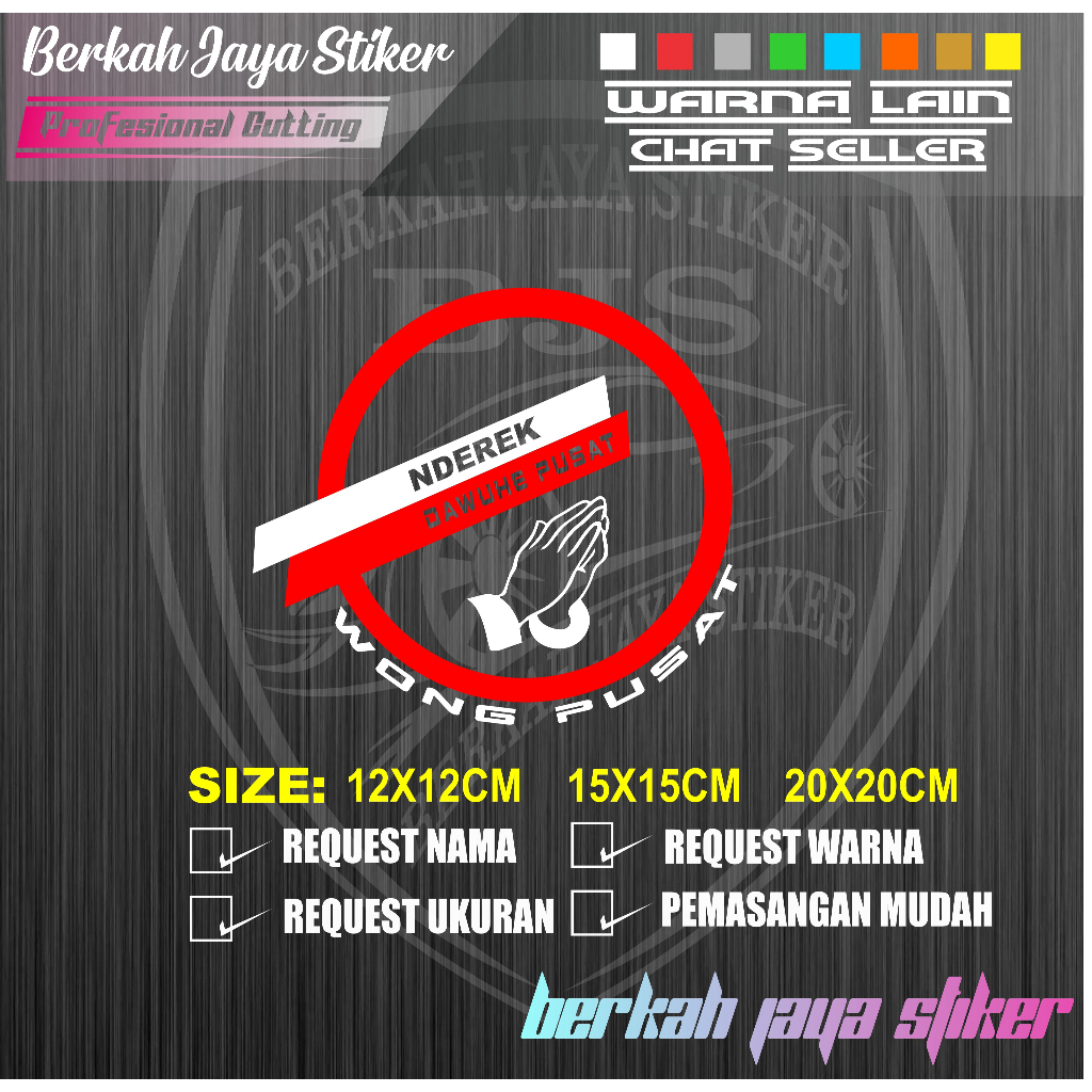 STIKER KATA KATA GUS IQDAM