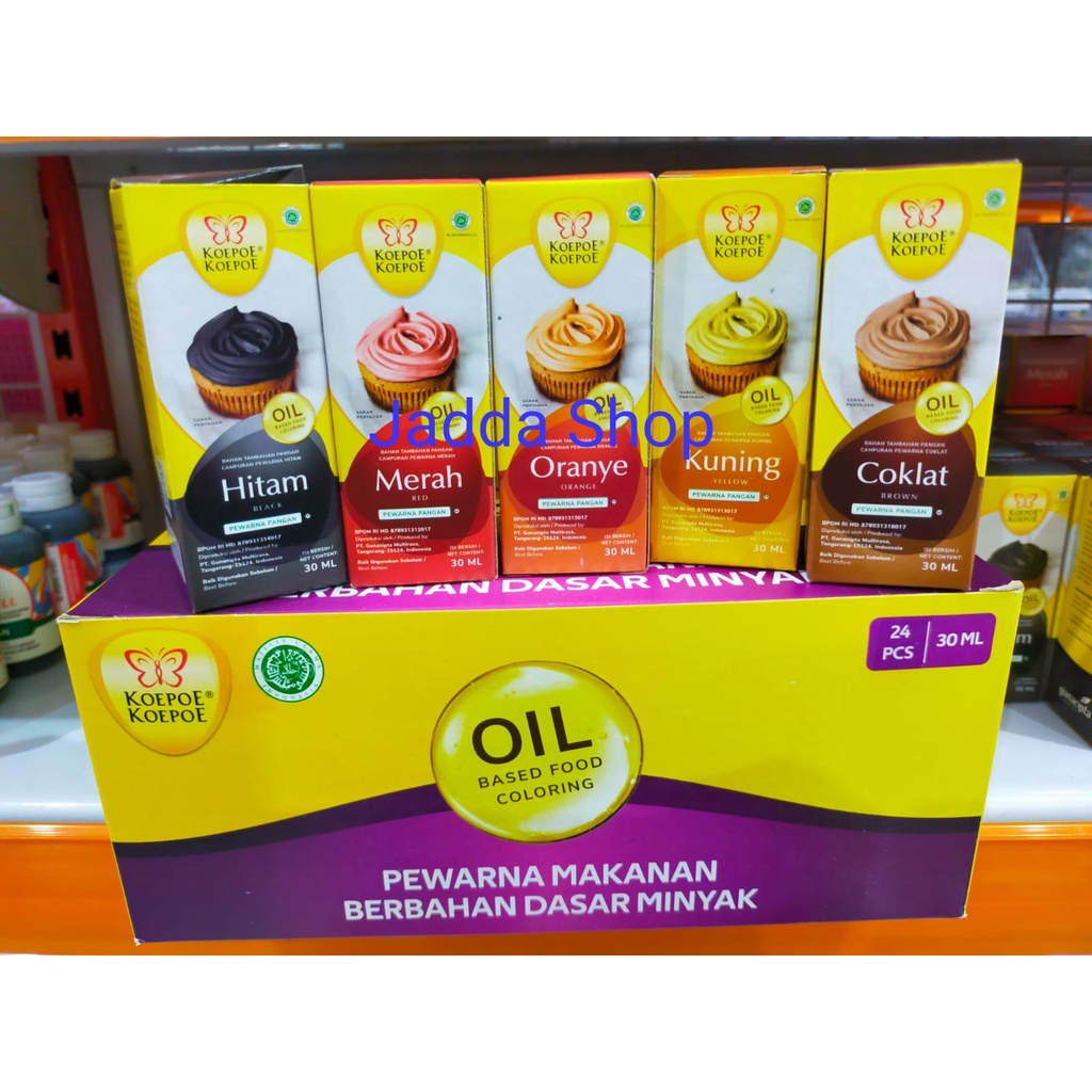 

30ml pewarna oil koepoe - pewarna koepoe - pewarna oil base
