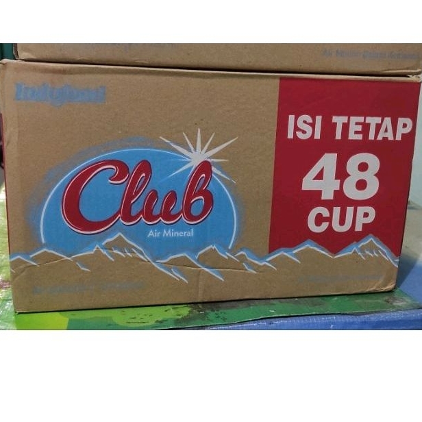 CLUB Air Mineral Gelas 220 ml