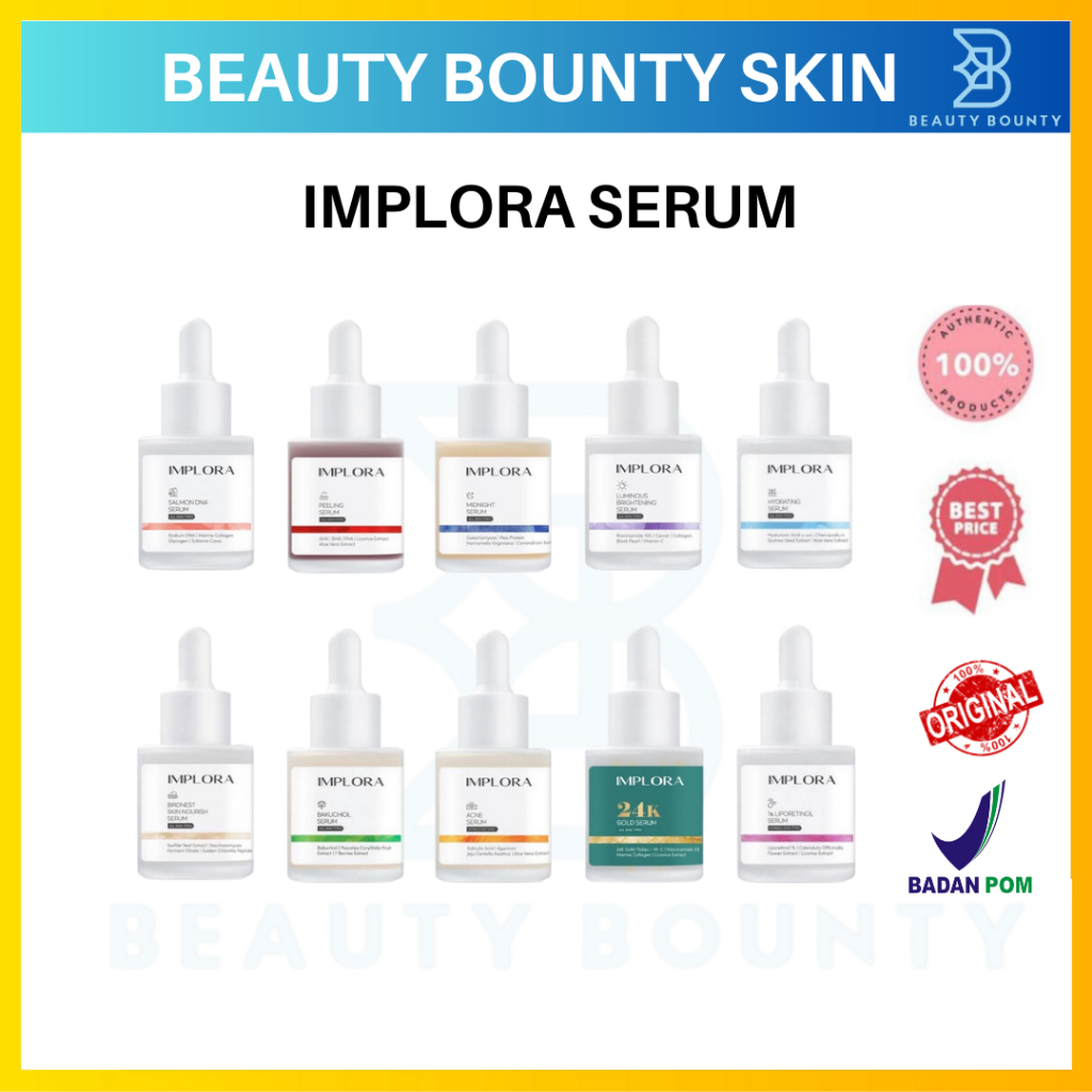 Implora All Serum - Implora Face Serum Exfoliating Treatment - Implora Face Serum Anti Acne - Implor