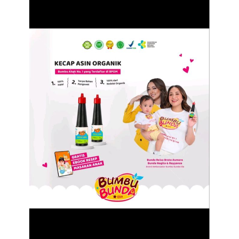 

Bumbu bunda kecap asin organik