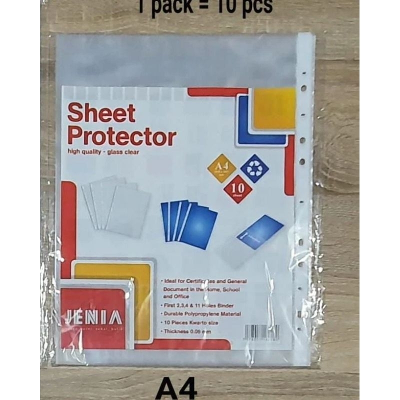 

sheet protector A4 # MK