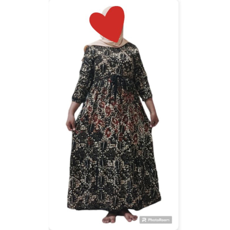 GAMIS BATIK TWILL PEKALONGAN Gamis Batik Busui Twill ori/gamis twill New/gamis batik twill pekalonga