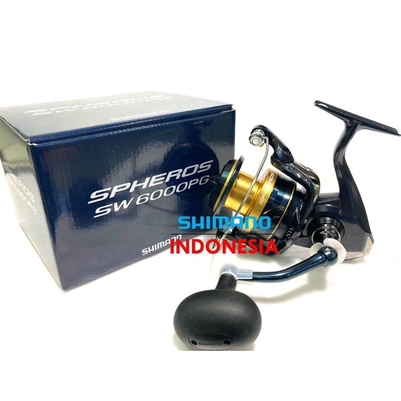 REEL SHIMANO SPHEROS 2021 SW 6000PG|REEL JIGGING BOTTOM FISHING DASARAN