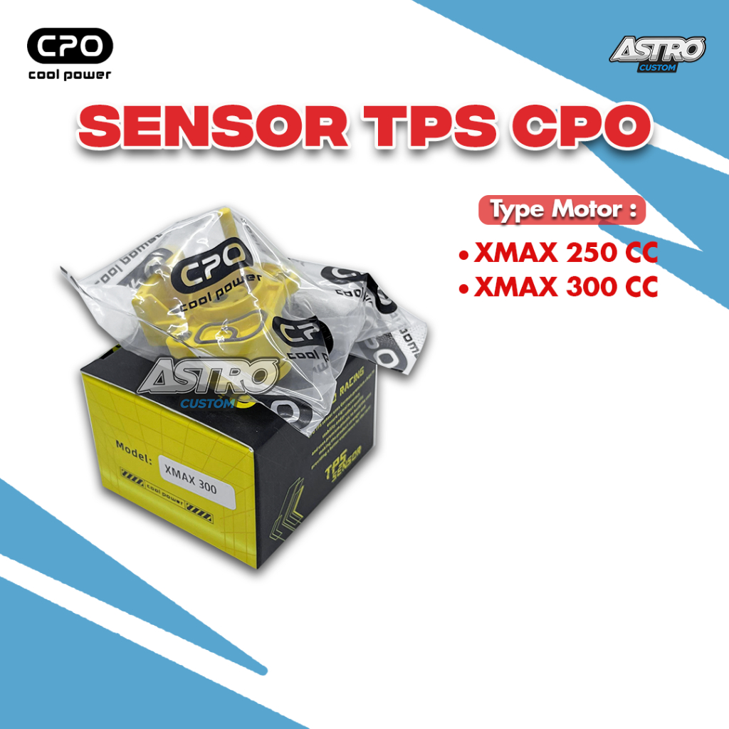 Sensor TPS CPO XMAX 250CC XMAX 300CC B74 B5X TPS Sensor Racing Cool Power Speed CVT Astro Custom