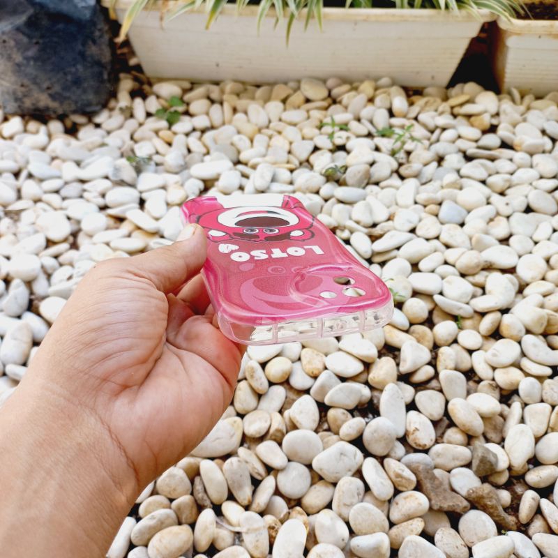 Case Samsung A03 SM-A035F A035 SOFTCASE Airbag Karakter Lotso Samsung A035F Silicone Silikon Kesing 