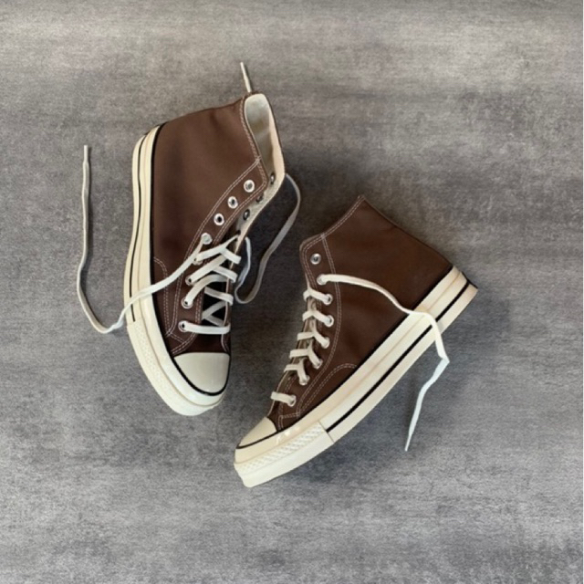 Converse Chuck 70s Hi Vintage Canvas Braun - Squirrel Friend - Original & Resmi