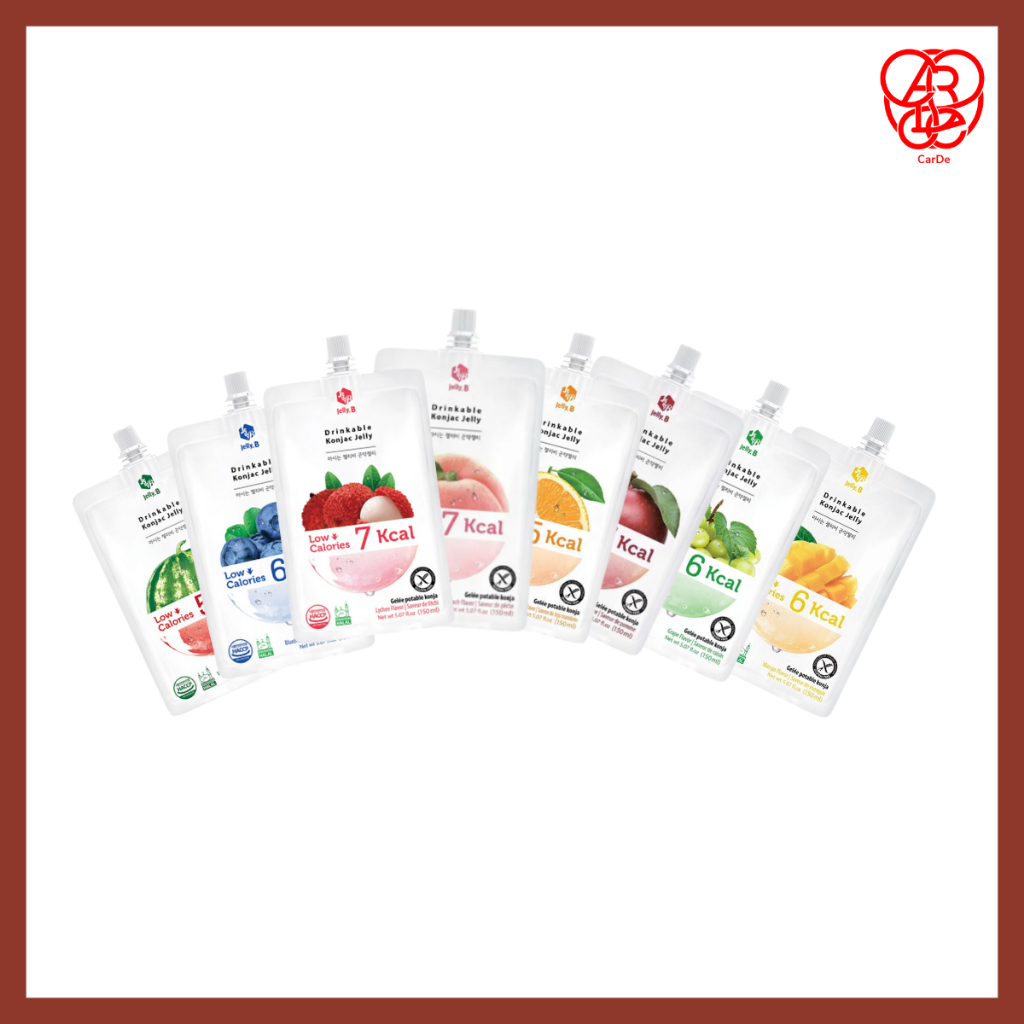 

Jelly.B Drinkable Konjac Jelly Minuman Jeli Rasa Buah 1 Pouch