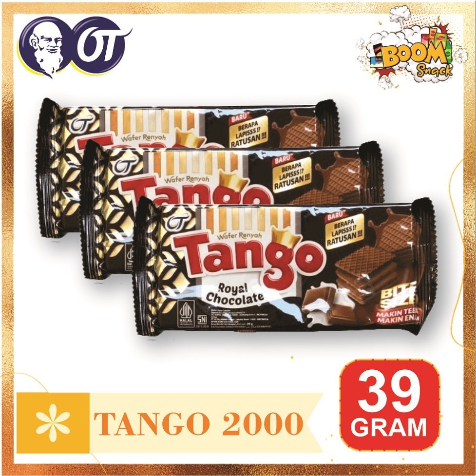 

Tango Wafer Bites Size Kemasan Ukuran 39 Gram