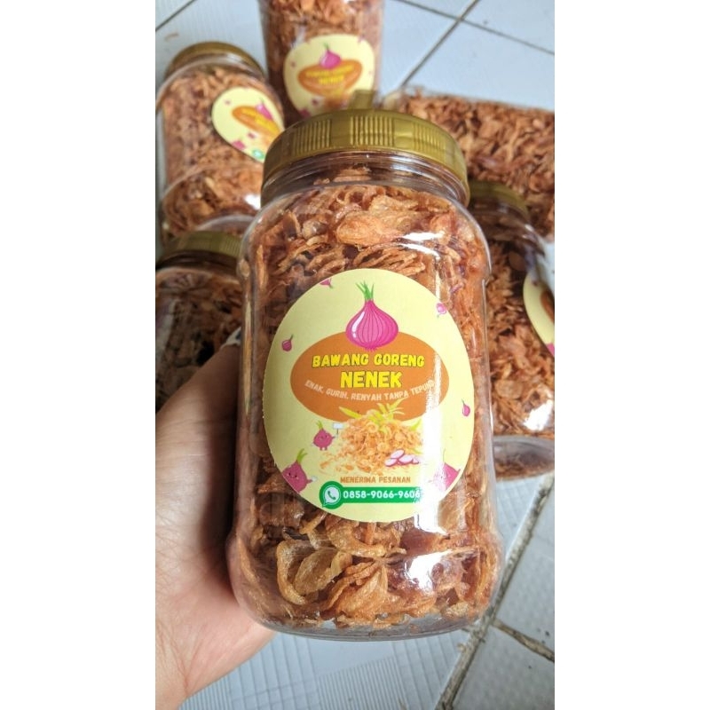 

BAWANG GORENG ASLI Rumahan Tanpa Tepung BAWANG GORENG NENEK