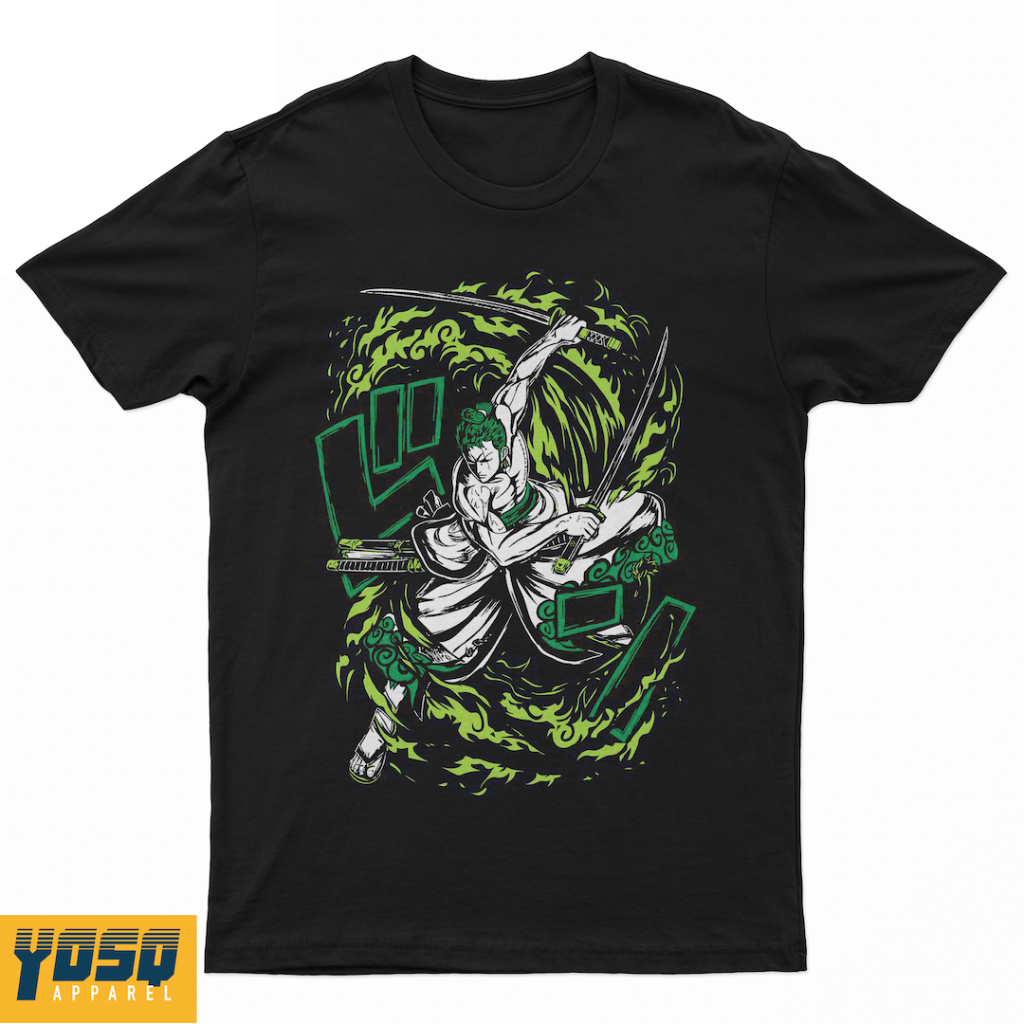 Kaos Anime One Piece || Zoro Marimo