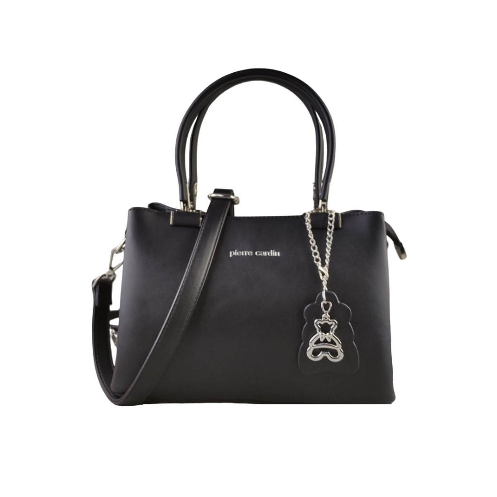 Pierre Cardin Tas Selempang dan Bahu Wanita Tas Hand Bag Tas Kerja Casual ORI 9121515401BLA-BLACK