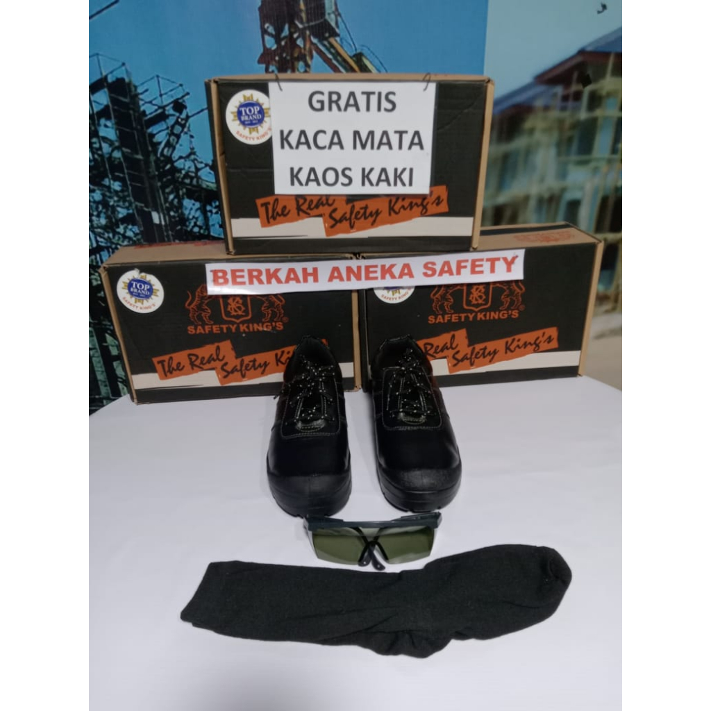 SEPATU SAFETY KING 800 / SAFETY KING 800 / SEPATU SAFETY KING / SEPATU PROYEK / JUAL SEPATU KING 800