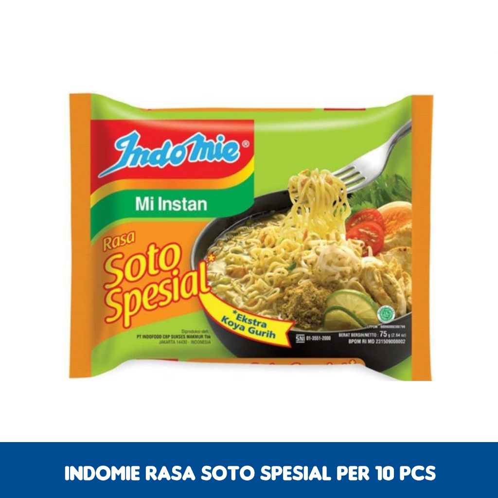 

Indomie Rasa Soto Spesial Per 10 Pcs