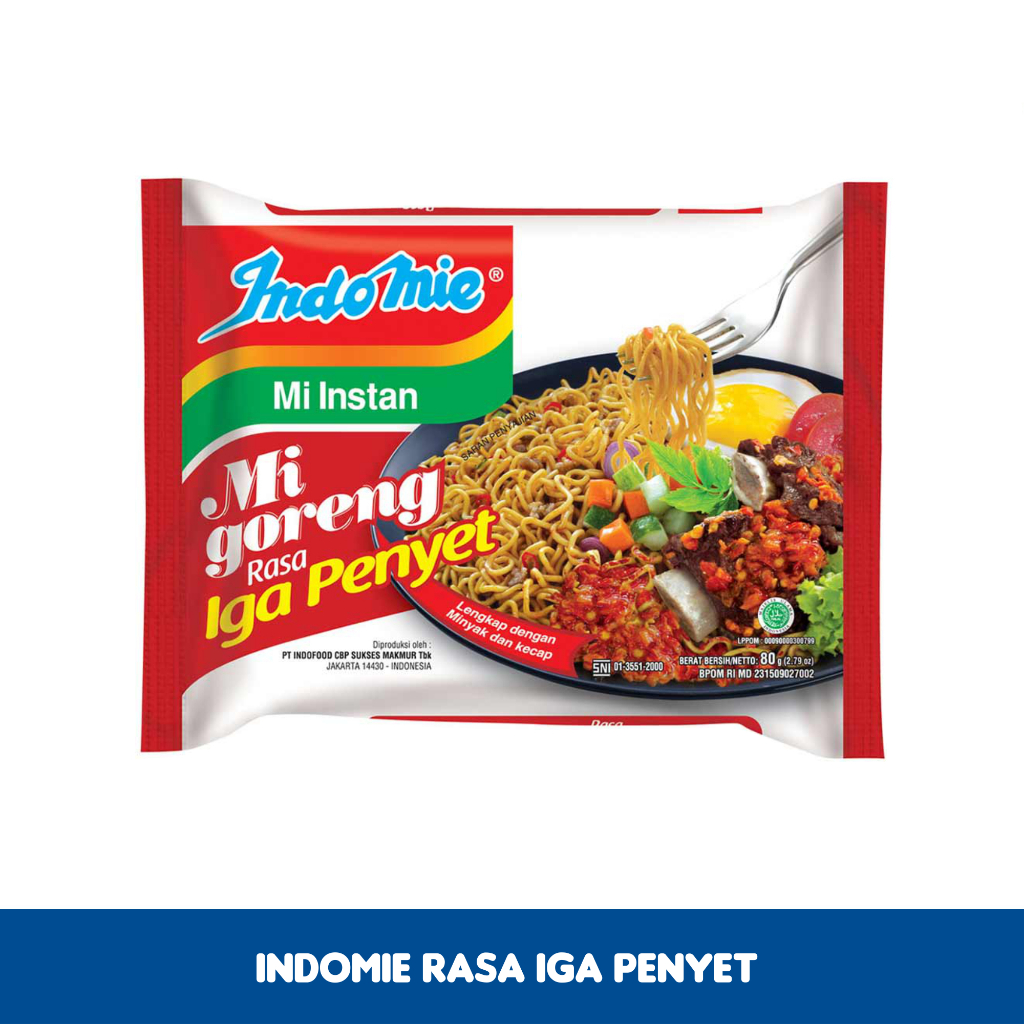 

Indomie Rasa Iga Penyet Isi 5 Pcs