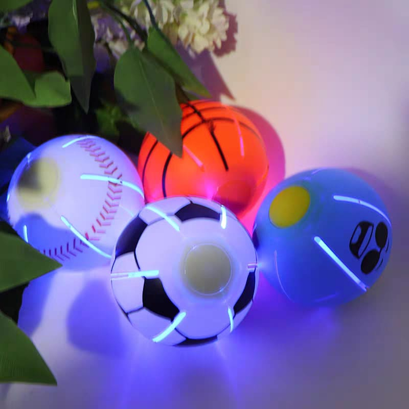 Mainan Viral Bola Injak Lampu /Led Motif Mini Bermacam Karakter Ukuran12cm x 9cm &lt;IMPORT&gt;