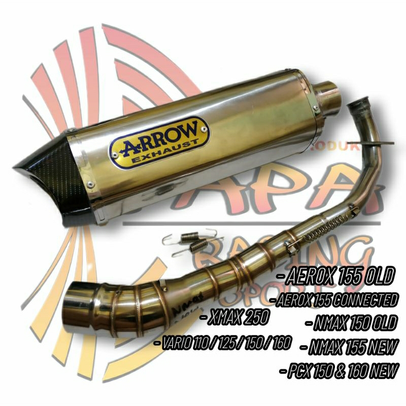 Knalpot ARROW PNP AEROX NMAX PCX VARIO XMAX