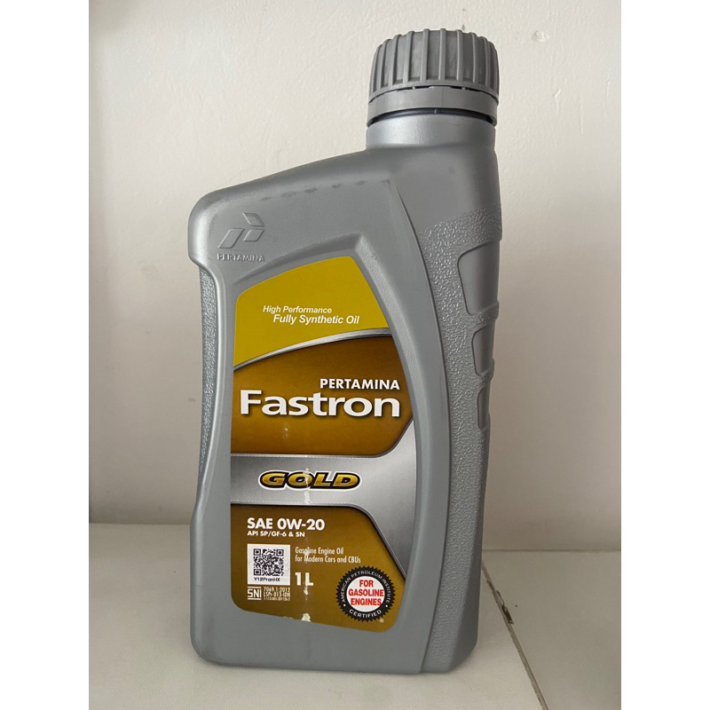 Oli Mesin Fastron Gold 0W-20 1Liter