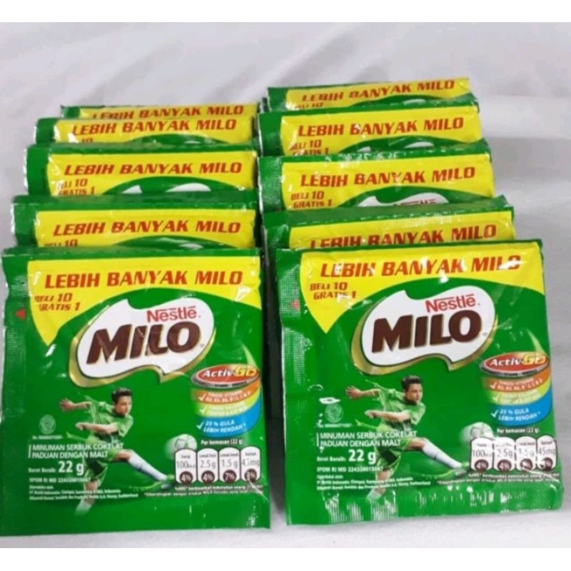 

Susu millo 10+1 sachet