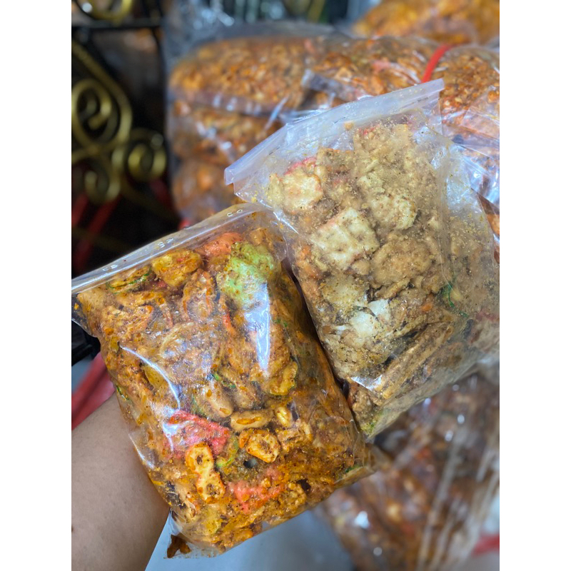 

sebring kerupuk seblak bumbu kacang 250g