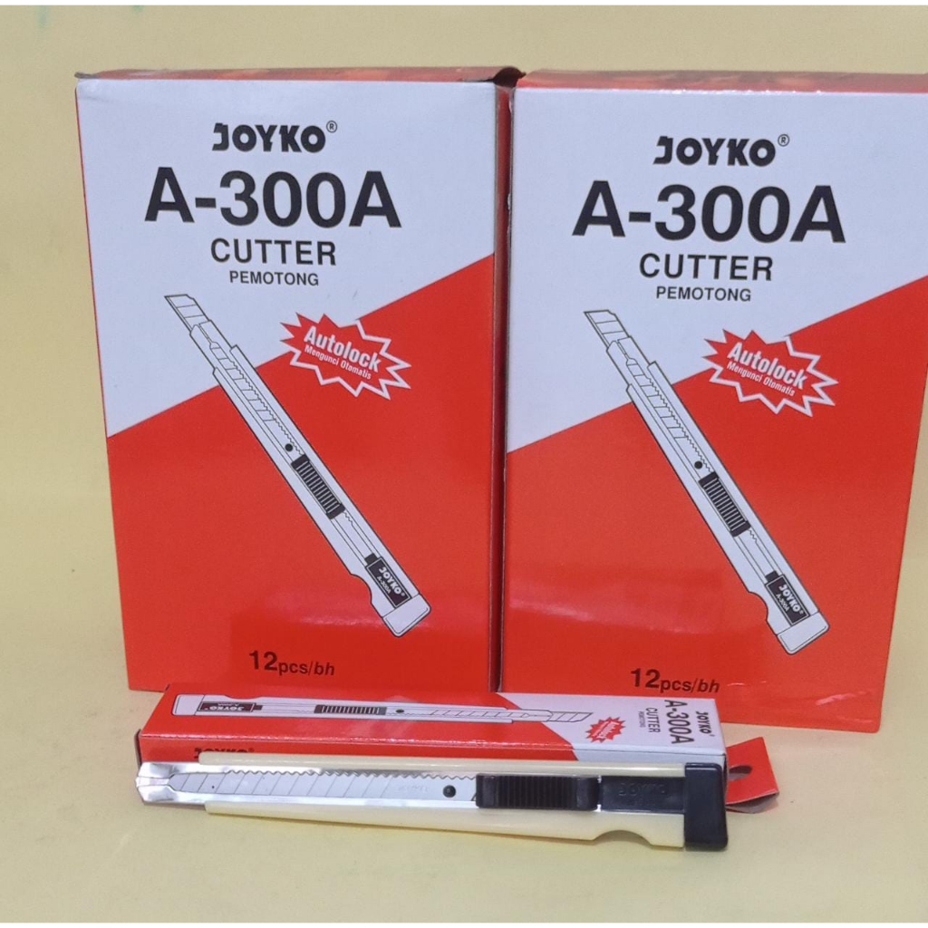 

cutter/pemotong joyko A-300A pisau tajam kuat