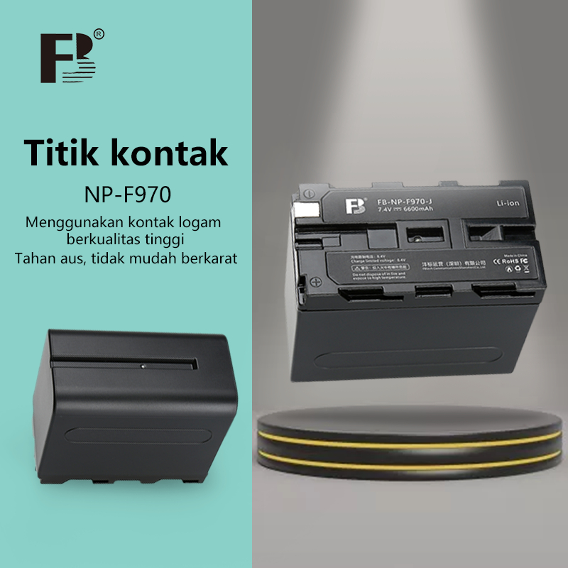 FB Battery NP-F970-J Suitable for Sony Camera NX5R MC2500 1500C NX100 Z150 NX3 VX2200E Battery