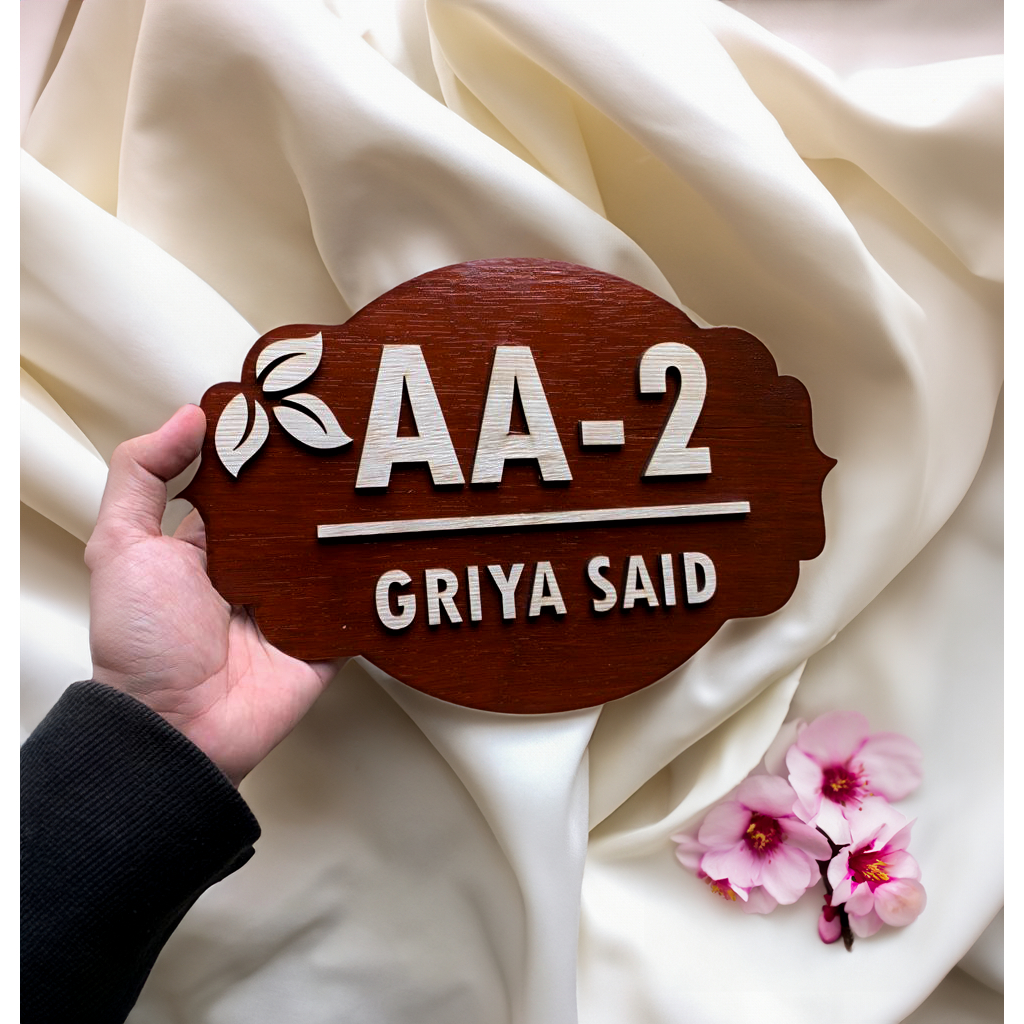 No Rumah Custom No Rumah Kayu No Rumah Minimalis No Rumah Unik House Number