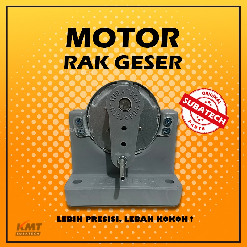 Motor Dinamo Rak Geser Mesin Tetas Penetas