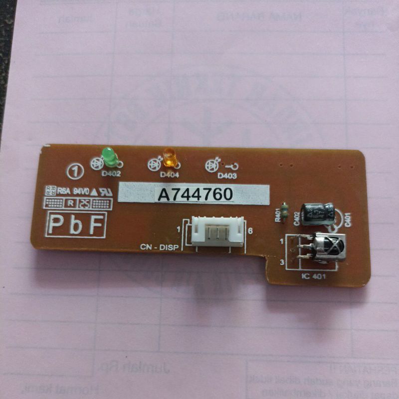 Sensor Ac panasonic PbF A744760