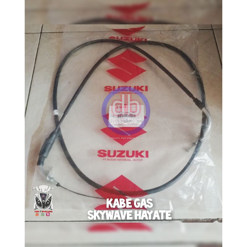 Kabel Gas Tali Gas Hayate Skywave Ori Sgp